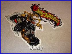 Vintage Hot Wheels Devil Monster Broken Promises Car Ratfink Metal Gas Oil Sign