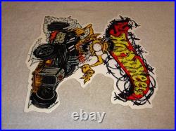 Vintage Hot Wheels Devil Monster Broken Promises Car Ratfink Metal Gas Oil Sign