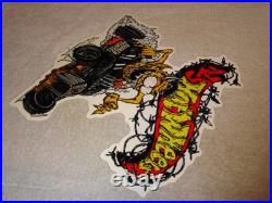 Vintage Hot Wheels Devil Monster Broken Promises Car Ratfink Metal Gas Oil Sign