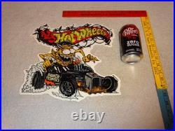 Vintage Hot Wheels Devil Monster Broken Promises Car Ratfink Metal Gas Oil Sign