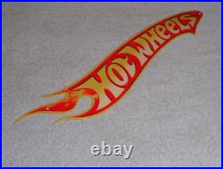 Vintage Hot Wheels Die-cut Race Car 16 Metal Cars, Gasoline Oil Matchbox Sign