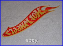 Vintage Hot Wheels Die-cut Race Car 16 Metal Cars, Gasoline Oil Matchbox Sign