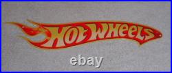 Vintage Hot Wheels Die-cut Race Car 16 Metal Cars, Gasoline Oil Matchbox Sign