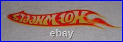 Vintage Hot Wheels Die-cut Race Car 16 Metal Cars, Gasoline Oil Matchbox Sign