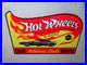 Vintage-Hot-Wheels-Mattel-Authorized-Dealer-12-Metal-Die-cast-Car-Gas-Oil-Sign-01-ol