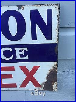 Vintage Hudson-Essex Service Double Sided Porcelain Auto/Car Dealership Sign