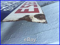 Vintage Hudson-Essex Service Double Sided Porcelain Auto/Car Dealership Sign