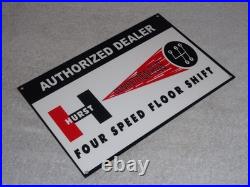 Vintage Hurst Competition Plus 4 5 Speed Shifter 12 Metal Car Gasoline Oil Sign