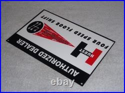 Vintage Hurst Competition Plus 4 5 Speed Shifter 12 Metal Car Gasoline Oil Sign