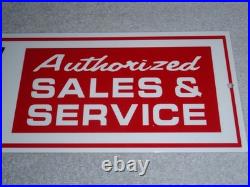 Vintage Hurst Sales & Service 4 5 Speed Shifter 15 Metal Car, Gasoline Oil Sign