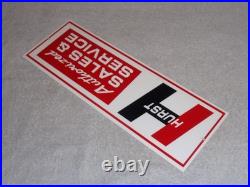 Vintage Hurst Sales & Service 4 5 Speed Shifter 15 Metal Car, Gasoline Oil Sign