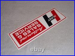 Vintage Hurst Sales & Service 4 5 Speed Shifter 15 Metal Car, Gasoline Oil Sign