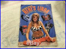 Vintage Hurst Shifter advertising with Linda Vaughn Heres Linda