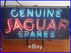 Vintage Jaguar Neon Sign