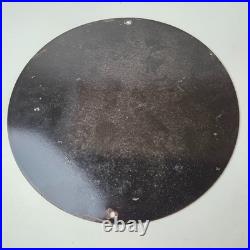 Vintage Jaguar Sign Luxury Automobile Motors Gas Pump Porcelain Sign