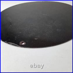 Vintage Jaguar Sign Luxury Automobile Motors Gas Pump Porcelain Sign