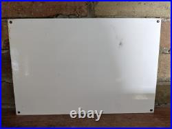 Vintage Jeep 4 Wheel Drive Veicles Porcelain Metal Advertising Sign