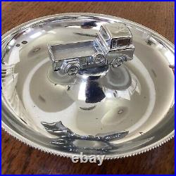 Vintage Jeep FC170 Chrome Promotional Ashtray