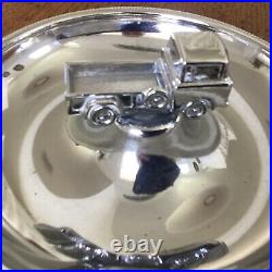 Vintage Jeep FC170 Chrome Promotional Ashtray