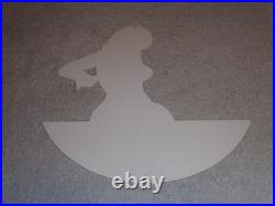 Vintage Jeep Full Service Garage Woman 12 Metal Car Truck Suv Gasoline Oil Sign