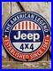 Vintage-Jeep-Porcelain-Sign-Old-American-4x4-Truck-Automobile-Dealer-USA-Gas-Oil-01-lqhq