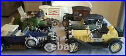 Vintage Jim Beam Decanter-Model Car Collection, Lot of 6