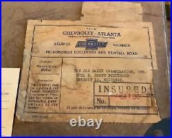 Vintage John Smith Chevrolet Dealership History Film Fiberbilt Case Late 1800's