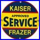 Vintage-Kaiser-Frazer-Porcelain-Dealership-Sign-Approved-Service-Gas-Oil-Auto-01-om