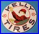 Vintage-Kelly-Tires-Porcelain-Service-Station-Auto-Gas-Dealer-Pump-Sign-01-xbl