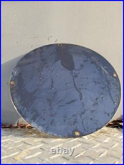 Vintage Kelly Tires Porcelain Sign Gas Station Oil Service Car Truck Auto Woman