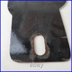 Vintage Kendall Gasoline Sign Topper Porcelain License Plate Gas Auto Topper