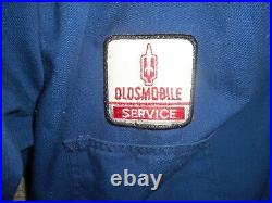 Vintage LEE CHEVY CHEVROLET & OLDSMOBILE CANNON FALLS MN WORK COVERALLS SUIT