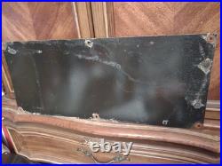 Vintage Large Chevrolet Automobile Dealer Rectangular Porcelain Metal Sign