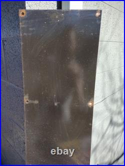 Vintage Large Ford Porcelain Metal Sign 2ft Car Truck Auto Dealer Sales Service