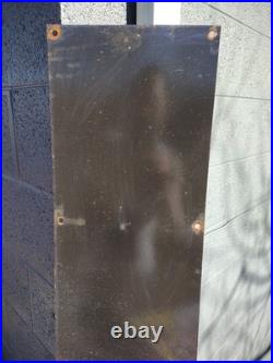 Vintage Large Ford Porcelain Metal Sign 2ft Car Truck Auto Dealer Sales Service