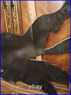 Vintage Large Mobil Mobilgas Pegasus Gas Oil Auto Service Station Porcelain Sign