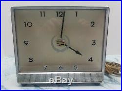 Vintage Light Up Cadillac Dealer Clock Price Brothers of New York and Chicago
