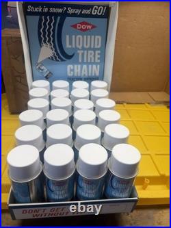 Vintage Liquid Tire Chain Automobile Store Display Nos