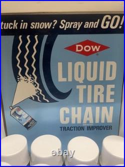 Vintage Liquid Tire Chain Automobile Store Display Nos