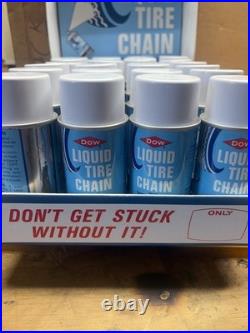 Vintage Liquid Tire Chain Automobile Store Display Nos