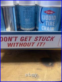 Vintage Liquid Tire Chain Automobile Store Display Nos