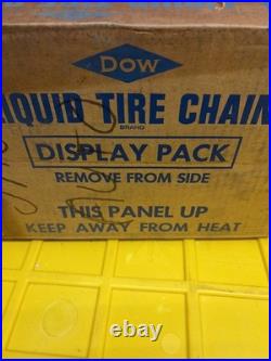 Vintage Liquid Tire Chain Automobile Store Display Nos
