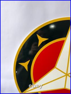 Vintage MERCEDES 1909 Star Logo Heavy Metal Sign XL 19.7 (50cm)