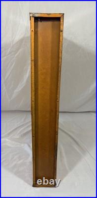 Vintage Martin Senour Metal Paint Cabinet WithKEY Advertising Garage Car Auto Shop