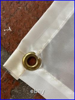 Vintage Maserati Dealer Promo Car Banner Flag Sign Dealership 70s 80s BIG 9.75'L