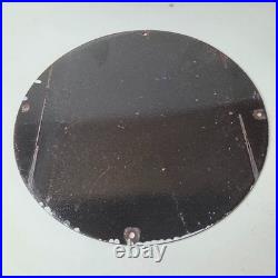 Vintage Maserati Sports Car Sign Auto Service Dealer Gas Porcelain Sign