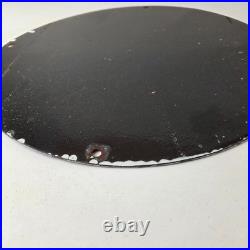 Vintage Maserati Sports Car Sign Auto Service Dealer Gas Porcelain Sign