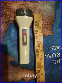 Vintage Mercedes-Benz Flashlight Made In Germany Daimon #447