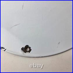 Vintage Mercedes Benz Sign Porcelain Auto Shop Garage Gas Pump Plate Sign