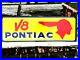 Vintage-Metal-Yellow-Old-School-Sty-PONTIAC-V8-CHIEF-Gas-Oil-Hand-Painted-Sign-01-zzoe